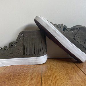 Vans Sk8-hi Moc (Olive Green)